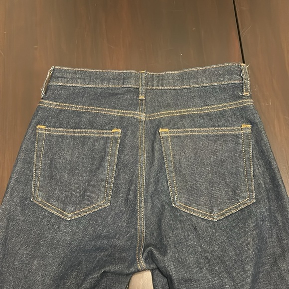 Everlane Minimalist High Rise Skinny Ankle Classic Jeans Dark Wash Size 26 - Picture 10 of 12